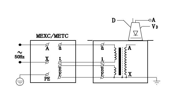 交直流試驗變壓器原理圖