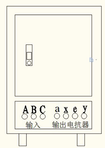 三倍頻感應(yīng)耐壓儀背面圖