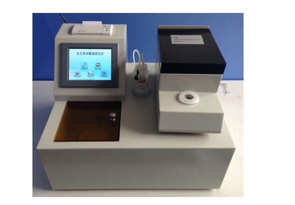全自動石油產品回流法酸值測定儀正面